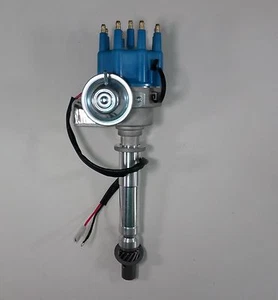 SMALL BLOCK CHEVY / BIG BLOCK CHEVY Blue Small Cap Ready-To-Run HEI Distributor - Picture 1 of 1