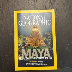 August 2007 Maya National Geographic Magazine - Picture 1 of 4