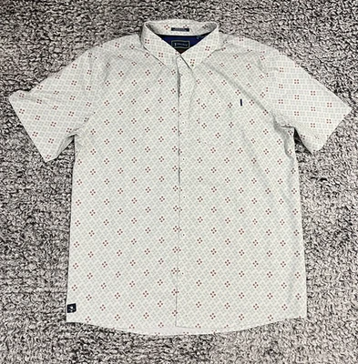 William Murray Shirt Adult Mint Green 2XL XXL Short Sleeve Button Up Golfing Men - Image 1 of 4