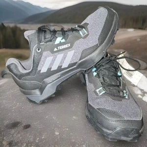 Adidas Scarpe Donna 9.5 Nero Terrex AX4 Primegreen Escursionismo Atletico FZ3255 - Foto 1 di 10