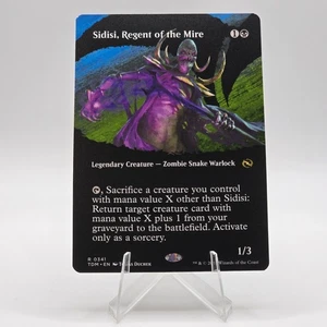 Sidisi, Regent of the Mire (Borderless) - TDM #341 Rare - NM Tarkir - Picture 1 of 3