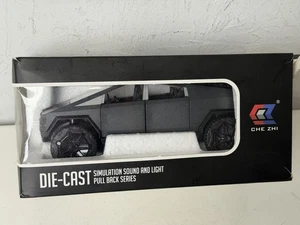 Che Zhi 1:24 Scale Diecast Model Car Tesla Cybertruck - Picture 1 of 7