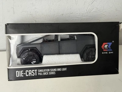 Che Zhi 1:24 Scale Diecast Model Car Tesla Cybertruck - Image 1 of 4