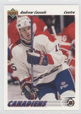 1991-92 Upper Deck French Andrew Cassels #379 - Image 1 of 2