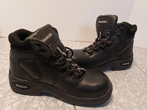 Reebok Trainex Herren 6" Sport schwarz Stiefel RB6750 Größe 6w Herren 8w Damen - Bild 1 von 8