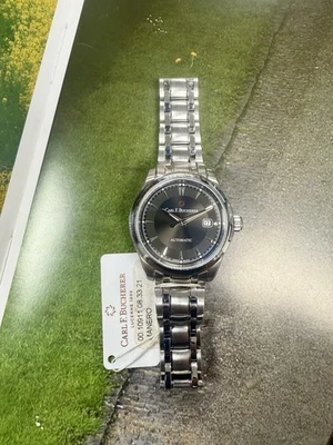 Стальные автоматические часы Carl F. Bucherer Manero с датой 31 мм ссылка: 00.10911.08.33.21 - Изображение 1 из 4