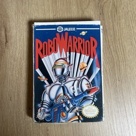 Robowarrior - Robo Warrior - NES Nintendo - Cartridge & Box (no manual)