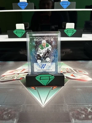 2024-25 Upper Deck Black Diamond Diamond Futures Logan Stankoven - Image 1 of 2