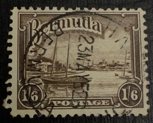 Sello Bermudas #114 usado - Imagen 1 de 2