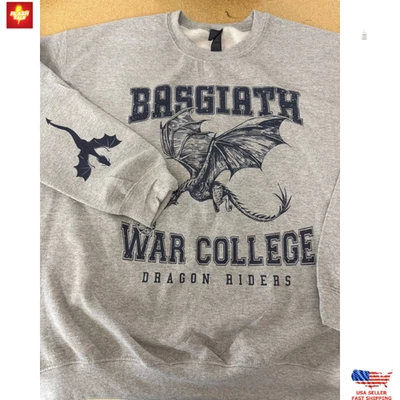 Sudadera Basgiath War College Dragon Riders - Pullover Fantasy Academy Foto 1 de 2