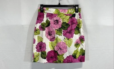 Dolce&Gabbana Womens Multicolor Floral Pencil Skirt Size 42 - Image 1 of 4