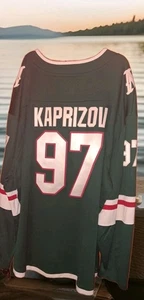 Neu mit Etikett Kirill Kaprizov grün Minnesota Wild Breakaway Trikot Herren 5XL 🏒GENÄHT 🥅 $ 259 - Bild 1 von 24