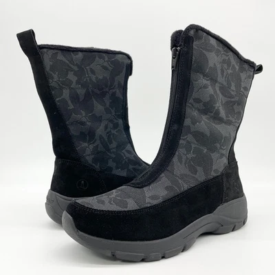 Lands End Womens Winter Boots Size 8.5 Thermolite Outdoor Techwear Minimal Snow - Image 1 of 4