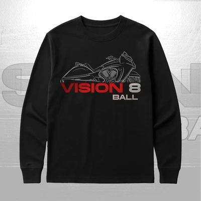 Camiseta de manga larga para fanáticos de Victory Vision 8 Ball Foto 1 de 4