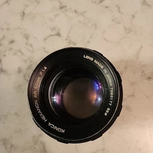Lente Konica Hexanon AR 57 mm F1,4 DE COLECCIÓN - Imagen 1 de 5