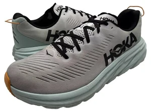 Hoka One One Rincon 3 Hombres 11.5 D Mediano Carretera Zapatos para Correr Gris Azul Negro - Imagen 1 de 11
