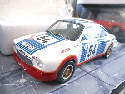 SKODA 130 RS Coupè Rally Montecarlo 1977 #54 Kvaizar Nightversio Fox Toys 1:18 - Immagine 1 di 4