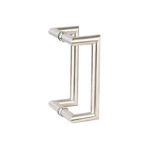 Shower/Glass Door Handle 8″ Offset Round ‘C’ Type Stainless Steel 304 - Bild 1 von 9
