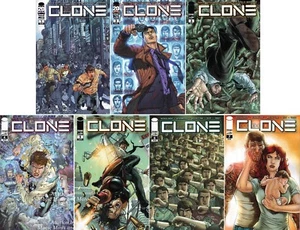 CLONE (7) Issue Run #1 2 3 4 5 6 7 iMAGE 1st print set Robert Kirkman's Skybound - Picture 1 of 1