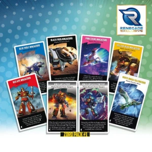 Power Rangers: Heroes of the Grid Zord Pack #1 Brettkartenspiel Promo Renegade - Bild 1 von 4
