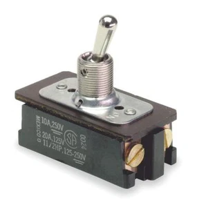 CARLING SWITCH EK204-73 Switch, 250V, Toggle, DPST, ON-Off, 20A - Picture 1 of 2