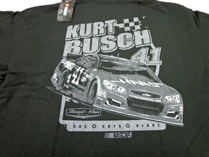 NASCAR Kurt Busch #41 Stewart Haas Racing T-Shirt Size XL NEW - Picture 1 of 7