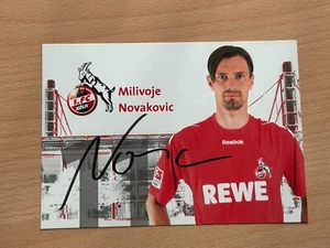 Milivoje Novakovic - 1. FC Köln - Autogrammkarte original signiert - #S5053 - Bild 1 von 1