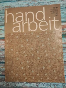 DDR HANDARBEIT Nr. 3/81 Nähen, Stricken,Sticken Verlag für die Frau  - Bild 1 von 3