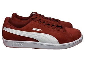 Zapatillas Puma Smash Gamuza Tibetana Rojo Puma Blanco Hombre UK9.5 - Imagen 1 de 9
