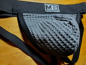 Super Soft Jock, Vintage Style Jockstrap with Waffle Fabric Pouch - Picture 1 of 6