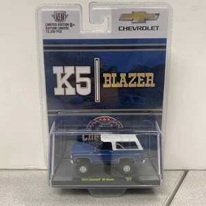 Chevy K5 Blazer 1973 M2 Machines azul 4x4 HS30 - Imagen 1 de 2