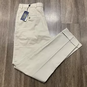 Polo Ralph Lauren Herren 34x33 Stretch Chino Anzug Hose Khaki - Bild 1 von 7