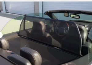 Wind Deflector CONVERTIBLE VOLVO C70 Volvo C70 (2006-2013). BLACK - Picture 1 of 2