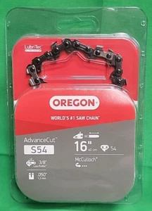Catena motosega Oregon AdvanceCut S54 per barra 16" per McCulloch NUOVA - Foto 1 di 2