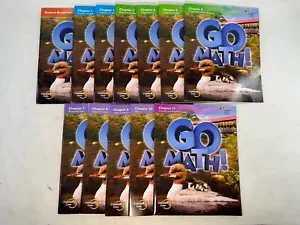 GO MATH FULL SET GRADE 2 NEW ALL CHAPTERS & STUDENT RESOURCES 12 ISSUES NEW - Picture 1 of 5