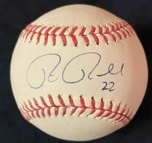 Rick Porcello autografiado oficial de las Grandes Ligas de béisbol de los Medias Rojas de Boston Mets de Nueva York - Imagen 1 de 2