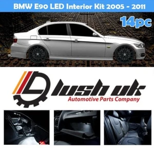 Kit completo de bombillas LED para BMW Serie 3 E90 05-11 blanco libre de errores 14 piezas - Imagen 1 de 1