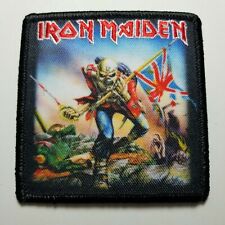 Iiron maiden the trooper SUBLIMATED AND EMBROIDERED LOGO PATCH IRON ON 