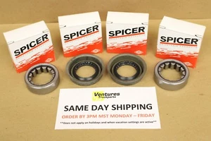 2 Each Jeep Wrangler Cherokee YJ TJ XJ Dana 35 Rear Axle Wheel Bearing Seal Kit - Picture 1 of 5