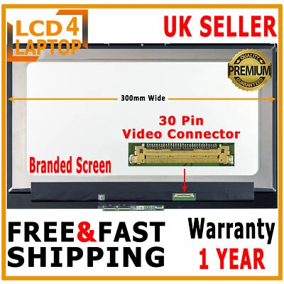 FHD IPS Laptop Screen For Lenovo Yoga 720-13IKB 13.3" LCD With Digitizer Frame - Image 1 of 4