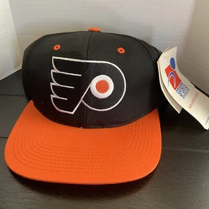 NWT VTG Sports Specialties NHL Philadelphia Flyers SnapBack Hat Cap Plain Logo - Picture 1 of 11