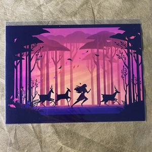 Disney WonderGround “The Path I Chose” by Stacey Aoyama postcard - Picture 1 of 2
