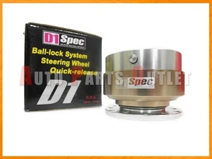 D1 Spec Genuine Titanium Color Ball-Lock System Steering Wheel Quick-Release - Picture 1 of 3
