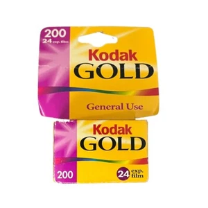Kodak Gold 200 Color print film 200 (35 mm) ISO 24 exposures EXP 12/01 (F-2) - Picture 1 of 5