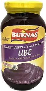 Buenas Sweet Purple Yam Spread Ube, 12oz – Perfect for Desserts and Baking - Picture 1 of 6