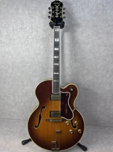 1977 Aria Pro2 / Matsumoku PE-200-YBS MIJ Jazz ArchTop Emperor Sunburst - Picture 1 of 11