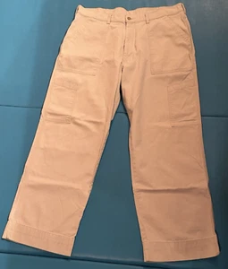 Vintage Polo Ralph Lauren Jeans Co Pants Mens 38x32 Military Field Cargo Baggy - Picture 1 of 16