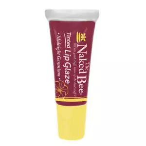 Esmalte de labios tintado Naked Bee color de labios 0,3 oz. - Geranio medianoche - Imagen 1 de 1