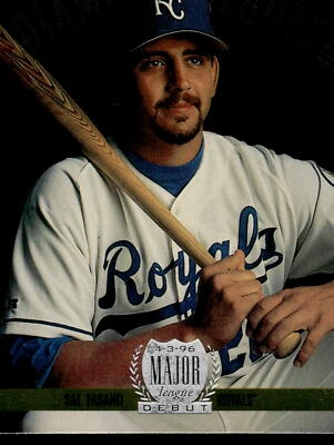 1996 Upper Deck #260 Sal Fasano Rookie Kansas City Royals - Image 1 of 2
