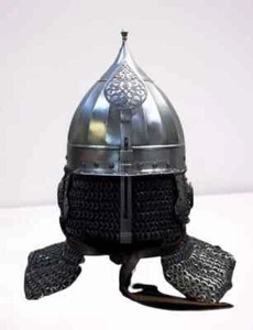 Medieval Ottoman Helmet With Avian tail For Battle War Roleplay Cosplay Armor - Picture 1 of 4